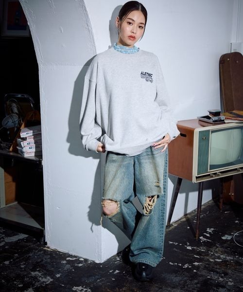 PBLIM トレーナー スウェット 「UNISEX」アートフラワー