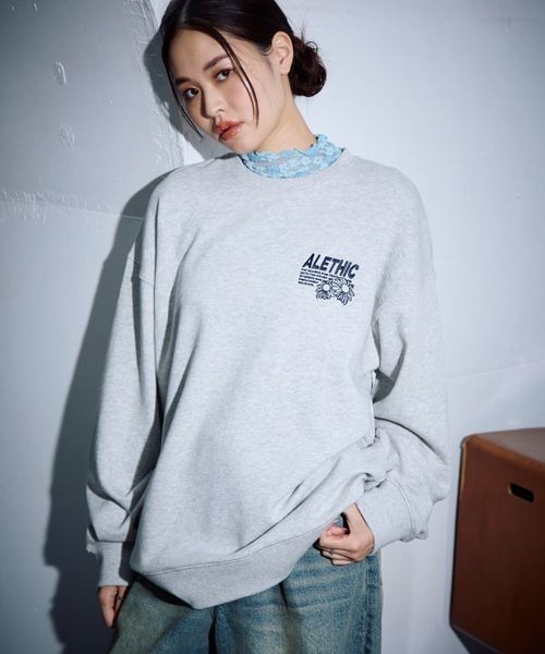 PBLIM トレーナー スウェット 「UNISEX」アートフラワー