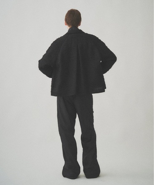 Juha（ユハ） ブルゾン アウター RIBBON BORDER SHORT JACKET メンズ