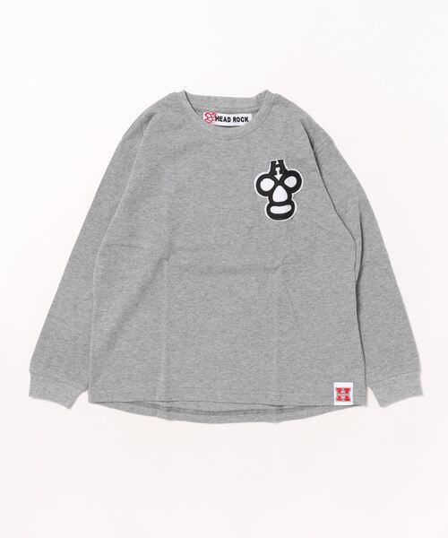 HEAD ROCK（ヘッドロック） tシャツ 長袖オーバーサイズTシャツ キッズ 