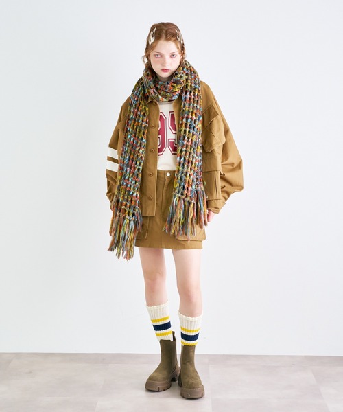 ミリタリージャケット モッズコート ヴィンテージライク レディース