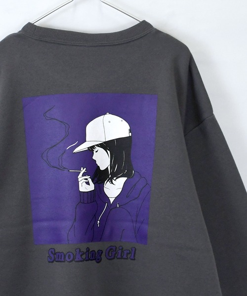 イラストプリント 黒 スウェットシャツ KTZ プリント スウェットシャツ | ブラック | FARFETCH JP