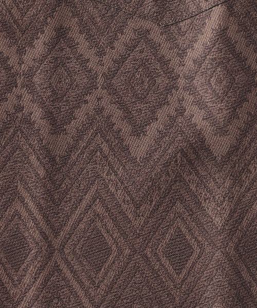 Right-on（ライトオン） シャツ 「NEOSARTIC」総柄プリント長袖シャツ