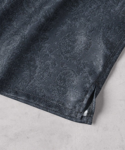 Right-on（ライトオン） シャツ 「NEOSARTIC」総柄プリント長袖シャツ