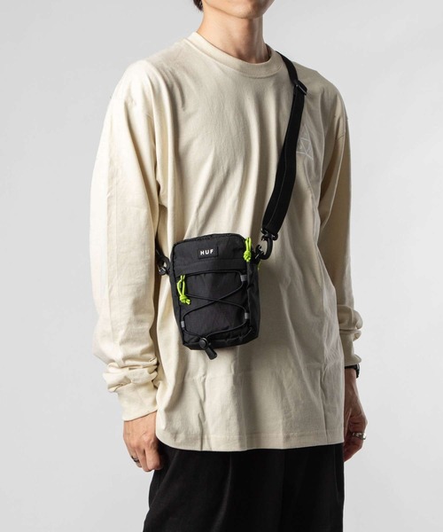 HUF ショルダーバッグ BOWERY SIDE BAG ハフ バウワリー サイド