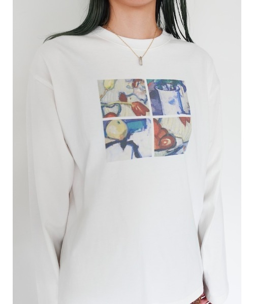 sahara tシャツ Tシャツ Graphic Long Tee/グラフィックロングT