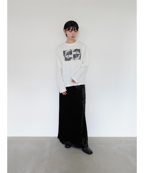 sahara tシャツ Tシャツ Graphic Long Tee/グラフィックロングT