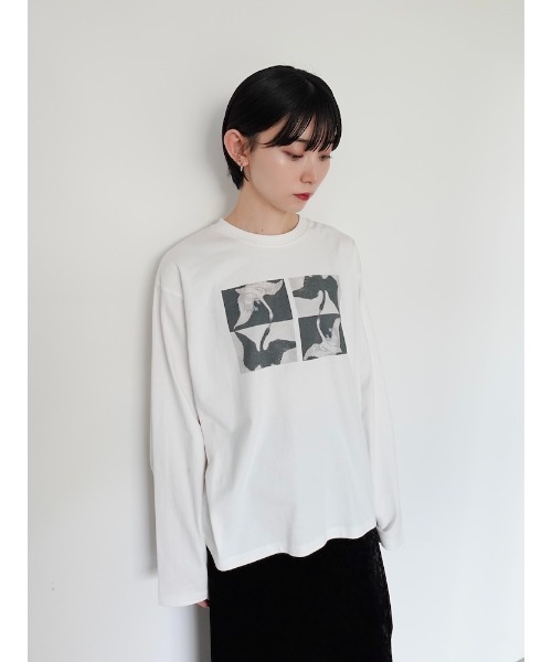 sahara tシャツ Tシャツ Graphic Long Tee/グラフィックロングT