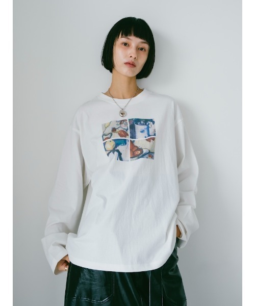 sahara（サハラ） tシャツ Tシャツ Graphic Long Tee/グラフィック