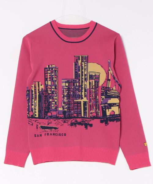 ニット セーター 「Loudmouth/ラウドマウス」レディースクルーネック