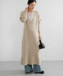 URBAN RESEARCH（アーバンリサーチ） ワンピース 深Vネックニット