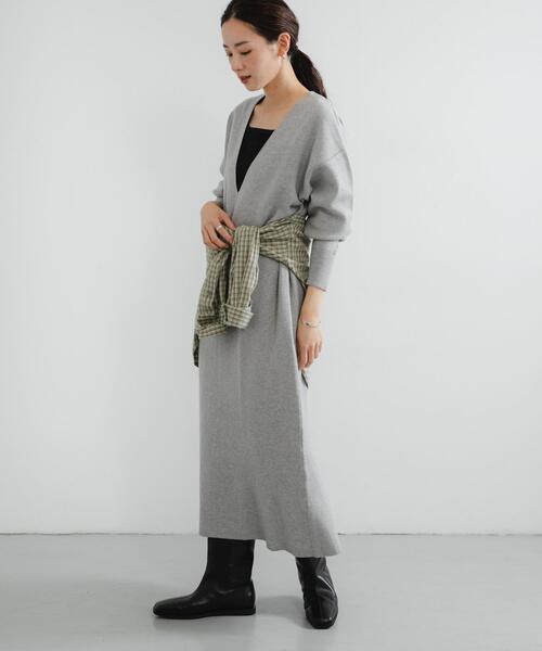 URBAN RESEARCH（アーバンリサーチ） ワンピース 深Vネックニット