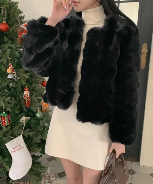 by muni:r コート アウター クラウドフェミニンファージャケット