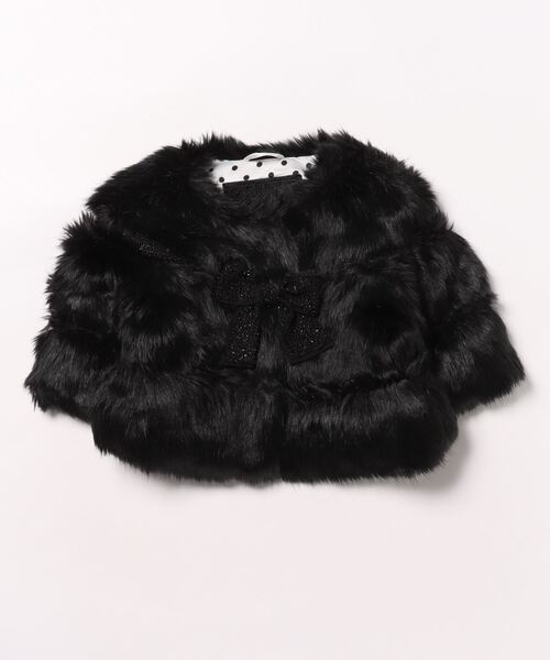 MONNALISA アウター モナリザファーコート キッズ : ZOZOTOWN Yahoo!店 