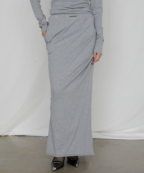 PRANK PROJECT プランクプロジェクト 25SS Twisted Skirt ツイステッドスカート 31251516102 36 BLUE マキシ ロング ボトムス【新古品】【中古】【PRANK PROJECT】 PRANK PROJECT（プランクプロジェクト） スカート ツイステッド