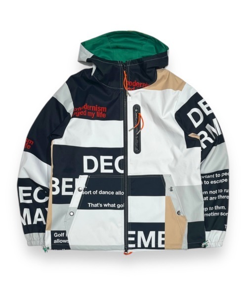 ディセンバーメイTricolor windproof Blouson / MAN DECEMBERMAY ブルゾン アウター Tricolor windproof Blouson