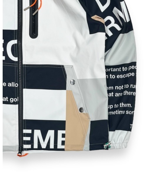 DECEMBERMAY ブルゾン アウター Tricolor windproof Blouson
