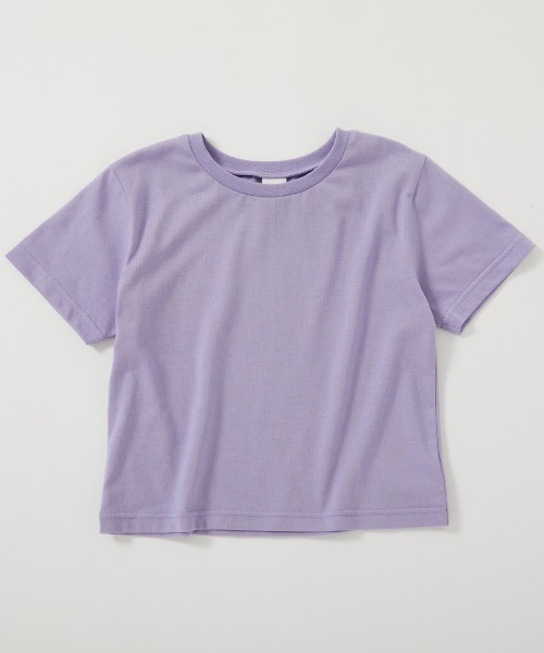 tシャツ 「DANCE」ガールズ クロップド丈 半袖Tシャツ キッズ 子供服 女の子 | devirock | 19