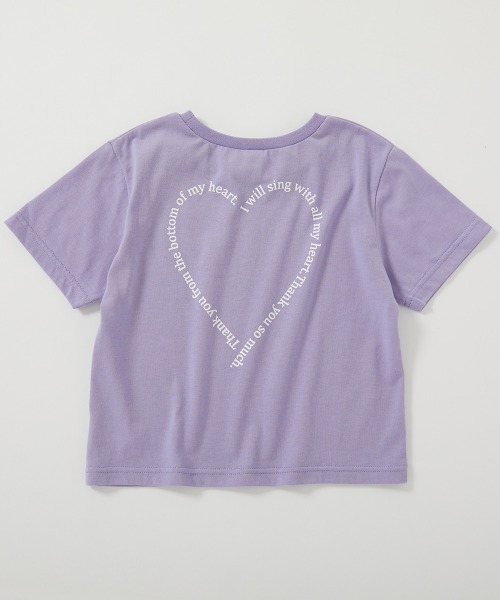tシャツ 「DANCE」ガールズ クロップド丈 半袖Tシャツ キッズ 子供服 女の子 | devirock | 21