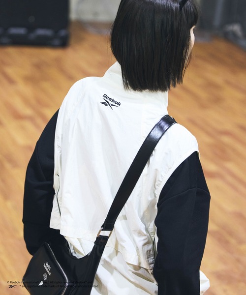 kaoyorinakami ベスト ジレ Reebok nylon vest / リーボックナイロン