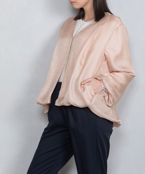 MARECHAL TERRE ジャケット ノーカラージャケット ノーカラー
