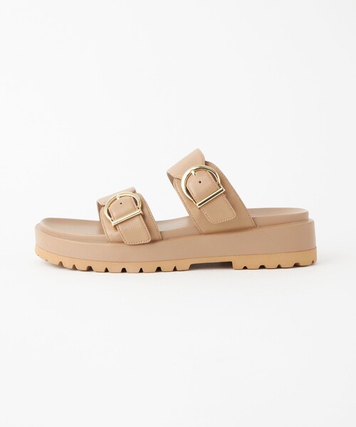 UNITED ARROWS green label relaxing｜ダブルベルトプラット