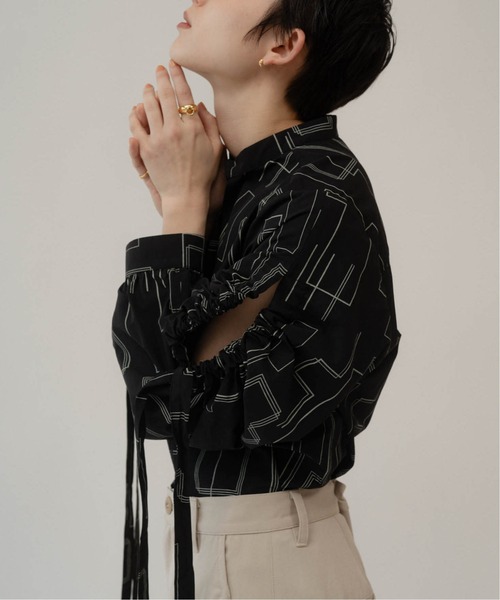 Knuth Marf（クヌースマーフ） ブラウス シャツ shirring sleeve 