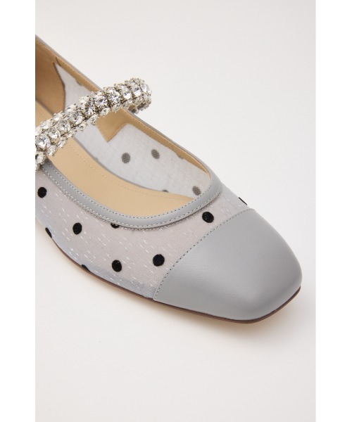 STACCATO（スタッカート） バレエシューズ パンプス ドットヌーディー