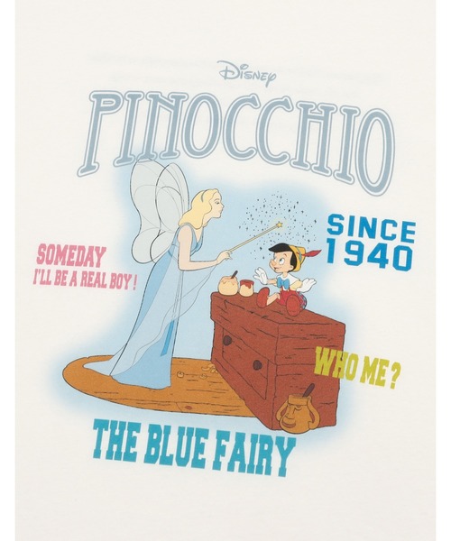 tシャツ 「RS」「Little Sunny Bite x Disney」「Pinocchio」 big tee レディース メンズ ARCHIVER tシャツ 「RS」「Little Sunny Bite x Disney