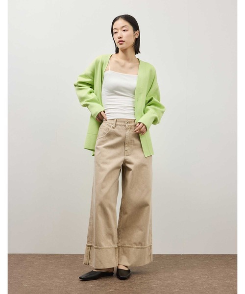 OUR WACOAL キャミソール 「ADAM ET ROPE'コラボ」 コットン混カップ