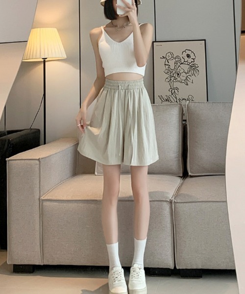 Sally Lunn ハーフパンツ パンツ 短パン リラックスショートパンツ