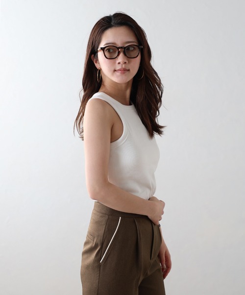 ENC タンクトップ ノースリーブ detachable bra American sleeve tank