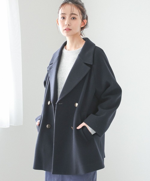 【新品】グローバルワーク　軽やかストレッチ襟2WAYコート　Ｌ　ネイビー 楽天市場】【SALE／60%OFF】軽やかストレッチ衿2WAYコート/115506