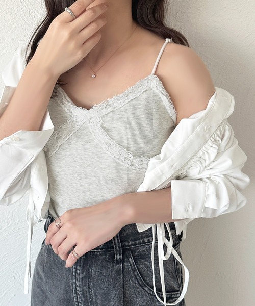 apres jour（アプレジュール） カップ付き キャミソール カップ付き
