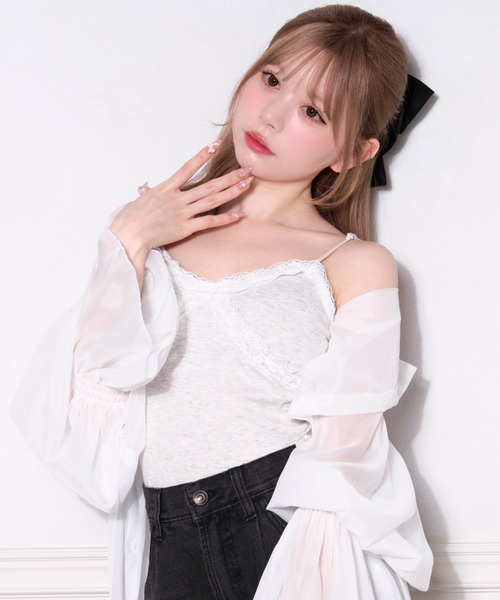 apres jour（アプレジュール） カップ付き キャミソール カップ付き