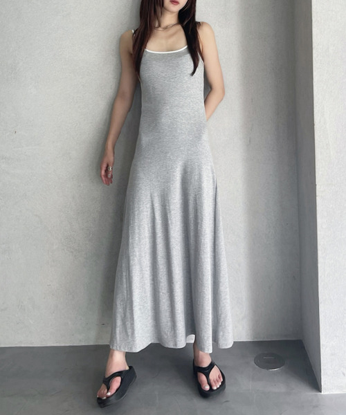 ワンピース セット商品 パイピングデザイン Tシャツ × キャミワンピース | ブランド登録なし | 13