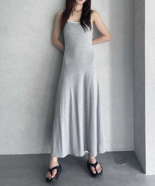 ワンピース セット商品 パイピングデザイン Tシャツ × キャミワンピース | ブランド登録なし | 05