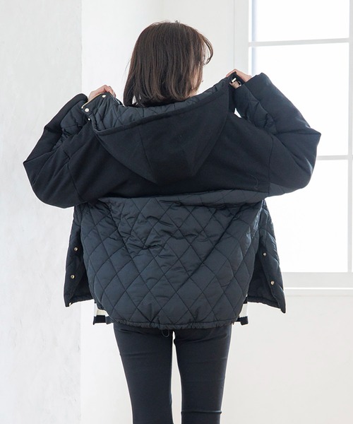 【新品】Emma taylor フード付き軽量ジャケット Emma Taylor（エマテイラー） ジャケット FREE ブラック レディース