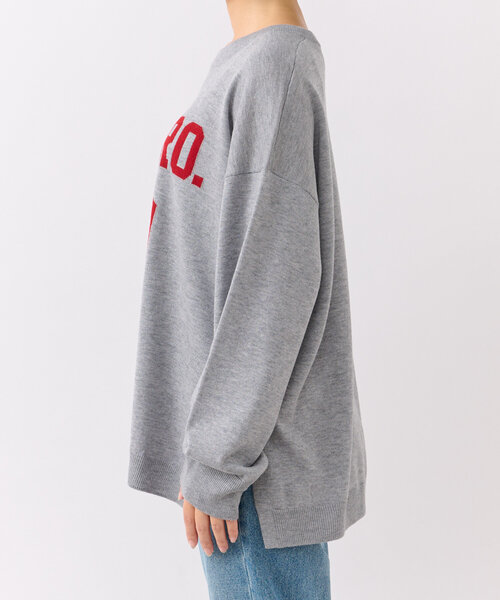 「RIVE DROITE」 長袖ニット FREE グレー レディース_画像3