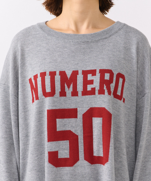 「RIVE DROITE」 長袖ニット FREE グレー レディース_画像5