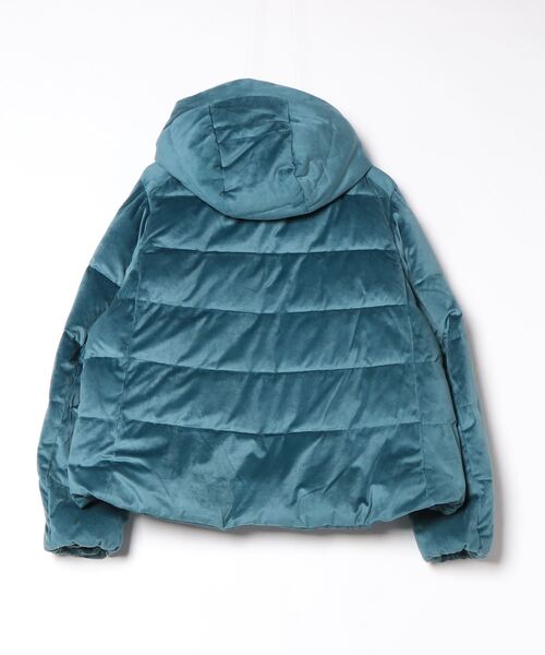 「RUIRUE BOUTIQUE」 ブルゾン 4L ブルー レディース_画像2