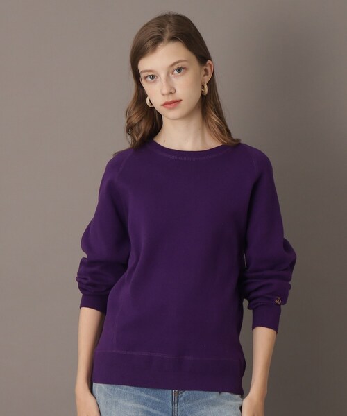 「DRESSTERIOR」 長袖ニット 38 パープル レディース