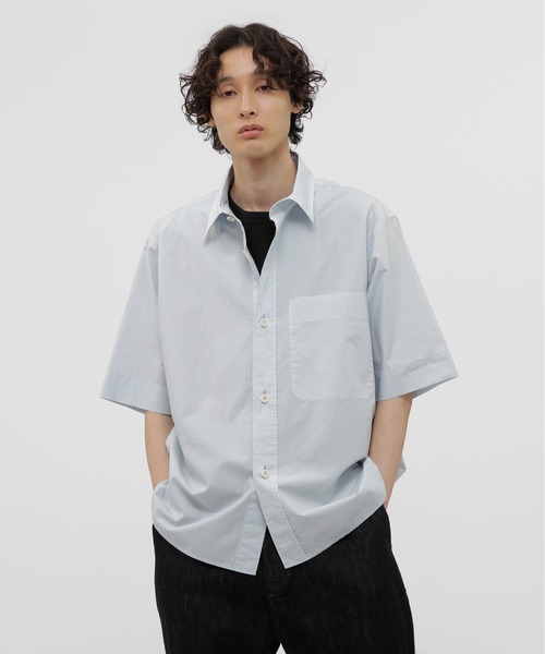 【Neuschwanstein様 】MHL. COTTON POPLIN シャツ MHL. シャツ GARMENT DYE COTTON POPLIN メンズ : ZOZOTOWN
