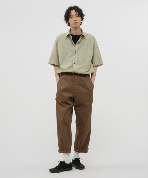 MHL. シャツ COTTON RAMIE POPLIN メンズ : ZOZOTOWN Yahoo!店