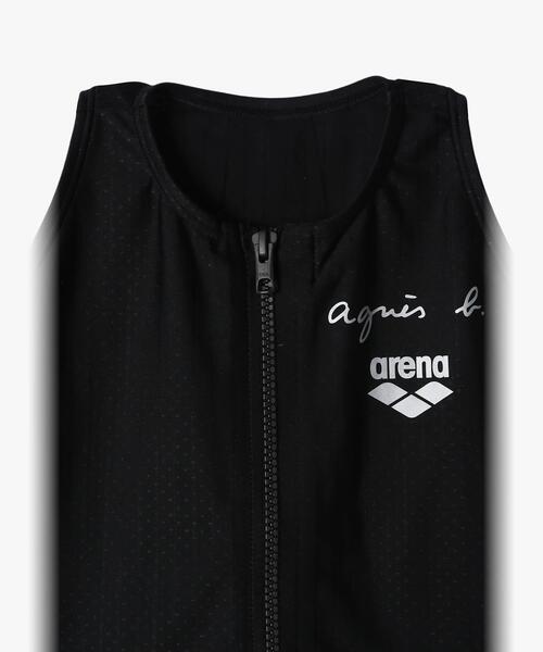 美品☆アニエス b.× arenaコラボ　黒 セパレート水着レディースLサイズ JIO1 MAILLOT ARENA agnes b. x arena タフスーツ トレーニング