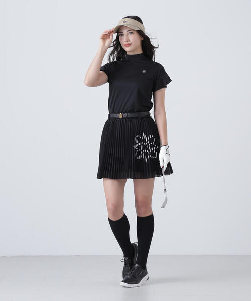 St ANDREWS tシャツ 「St ANDREWS」梨地調半袖ハイネック
