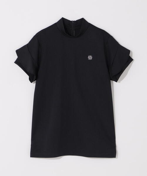 tシャツ 「St ANDREWS」梨地調半袖ハイネック (WOMENS) レディース St ANDREWS tシャツ 「St ANDREWS」梨地調半袖ハイネック