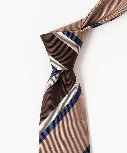 BEAMS F（ビームスF） ネクタイ FRANCO BASSI / シルクコットン