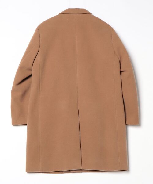 「NANO universe」 チェスターコート SMALL ブラウン メンズ_画像2