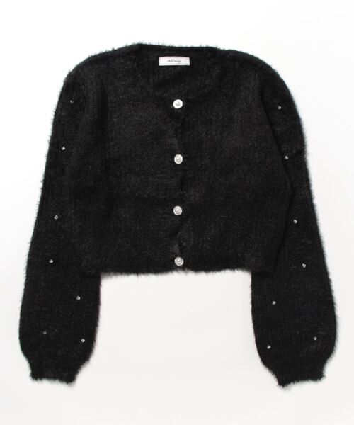 「Ank Rouge」 ニットカーディガン M ピンク レディース_画像4